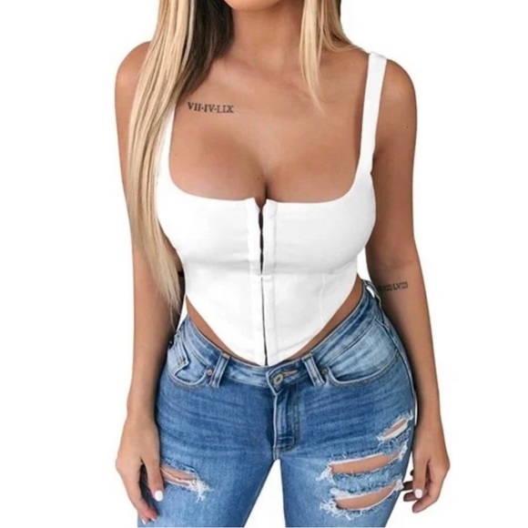 Women’s front hook corset top NKD COLLECTIONS brand - Picture 3 of 6